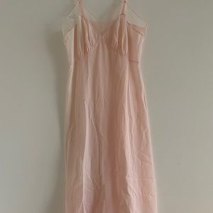 VINTAGE Pink Chemise Nightgown